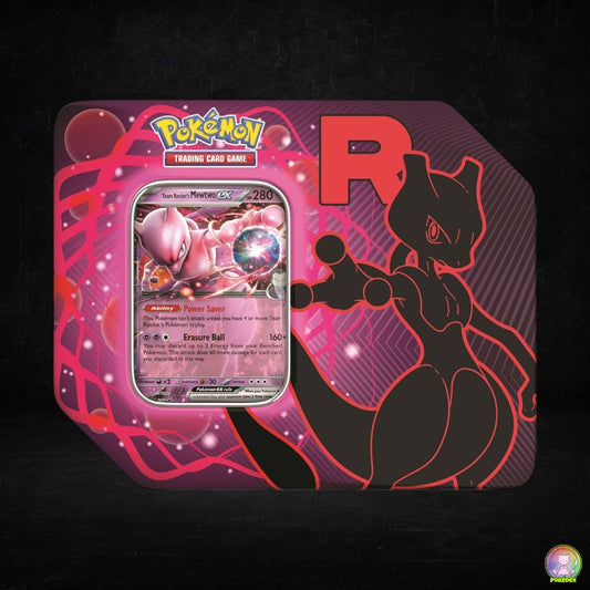 Pokémon TCG: Team Rocket Tin | Team Rocket's Mewtwo ex / Nidoking ex / Persian ex