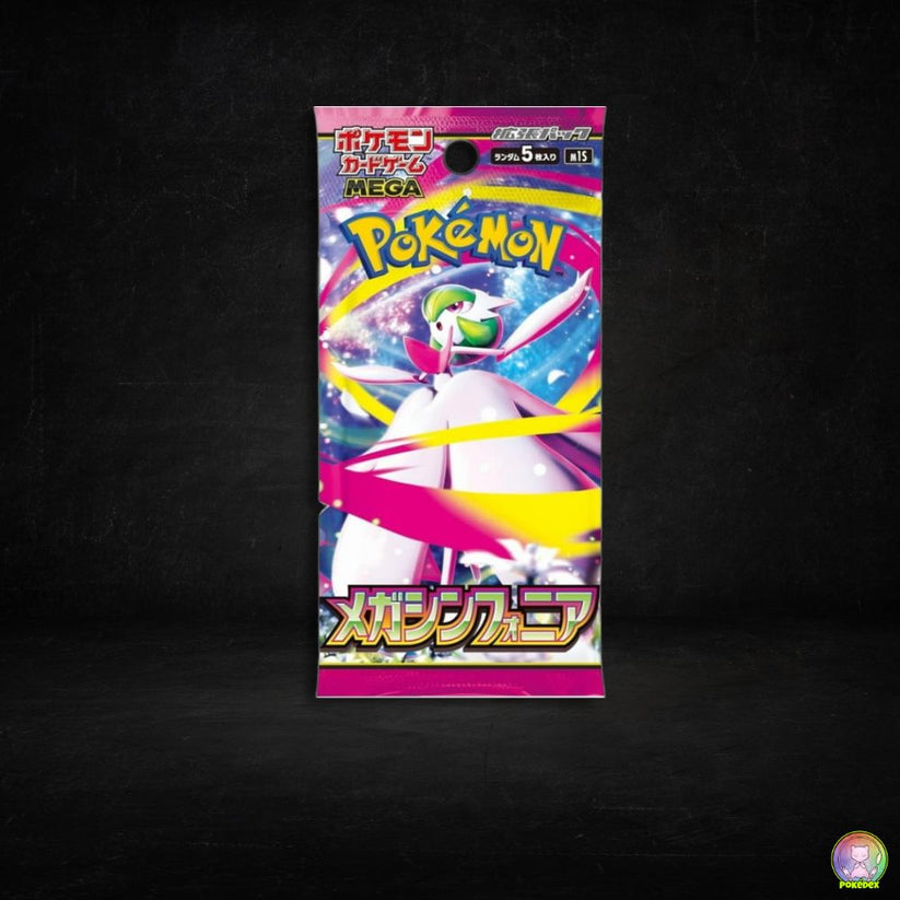 Pokémon - 24 Booster Pack - Scarlet & Violet - Pokémon TCG – X24 Sealed Booster Pack Set M1l M1s Mega Brave Mega Symphonia Japanese Pokémon - 24 Booster Pack - Scarlet & Violet - Pokémon TCG – X24 Sealed Booster Pack Set M1l M1s Mega Brave Mega Symphonia Japanese