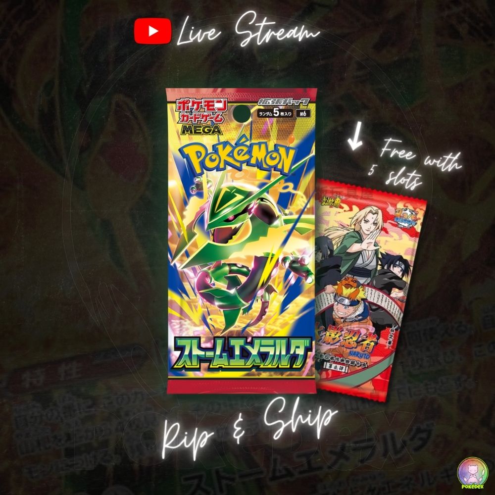 Box Break | STORM EMERALDA🔥 Japanese [Box 1]
