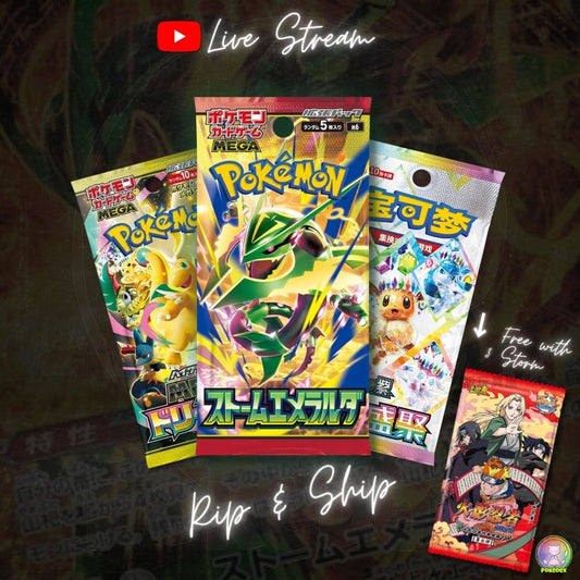 Box Break | STORM EMERALDA🔥 Japanese [Box 1]