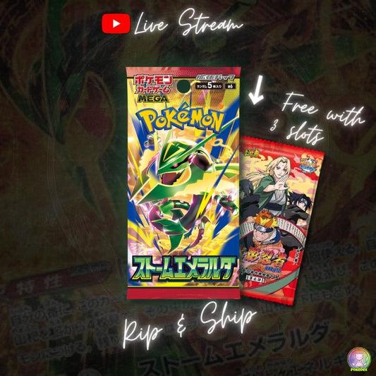 Box Break | STORM EMERALDA🔥 Japanese [Box 1]
