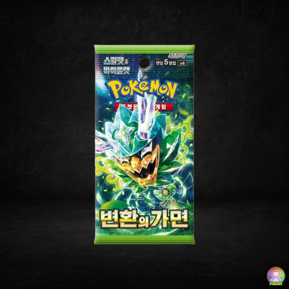 Pokmon TCG: Mask of Change Booster Pack | KOREAN Pokdex Pokmon TCG: Mask of Change Booster Pack | KOREAN Pokdex