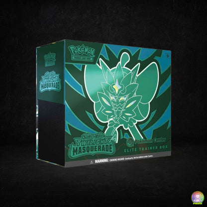 Pokmon Center EXCLUSIVE Elite Trainer Box (ETB) - Twilight Masquerade Pokdex Pokmon Center EXCLUSIVE Elite Trainer Box (ETB) - Twilight Masquerade Pokdex