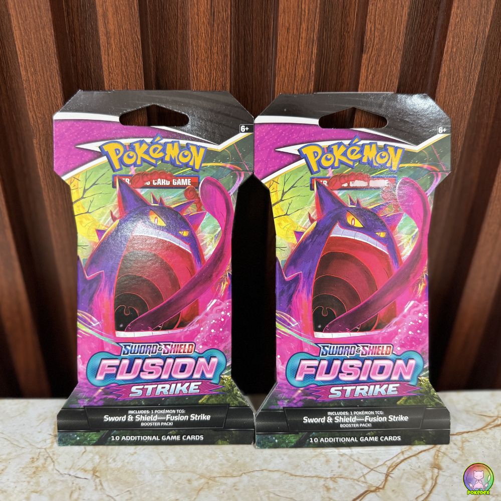 Sleeved Fusion Strike Booster Pack