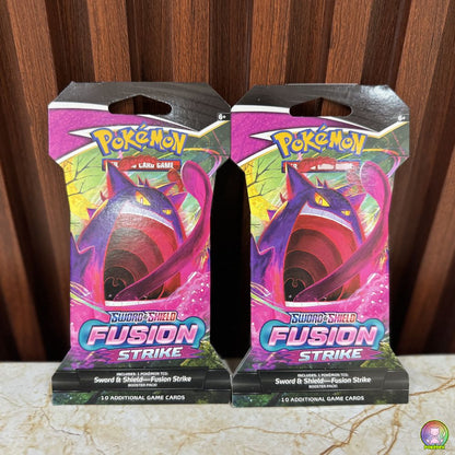 Sleeved Fusion Strike Booster Pack