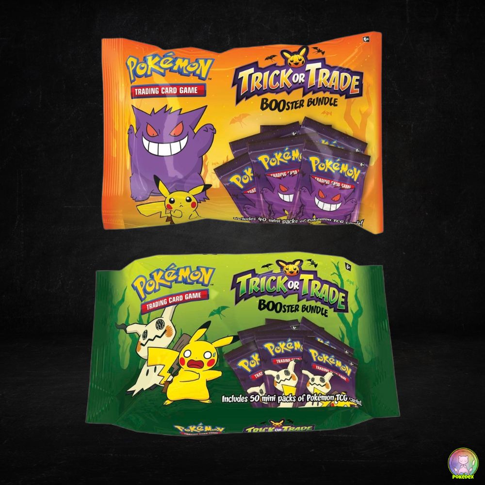 pokemon halloween booster packs 2024 NEW Trick-or-Trade 10 Exclusive Get into the Halloween spirit